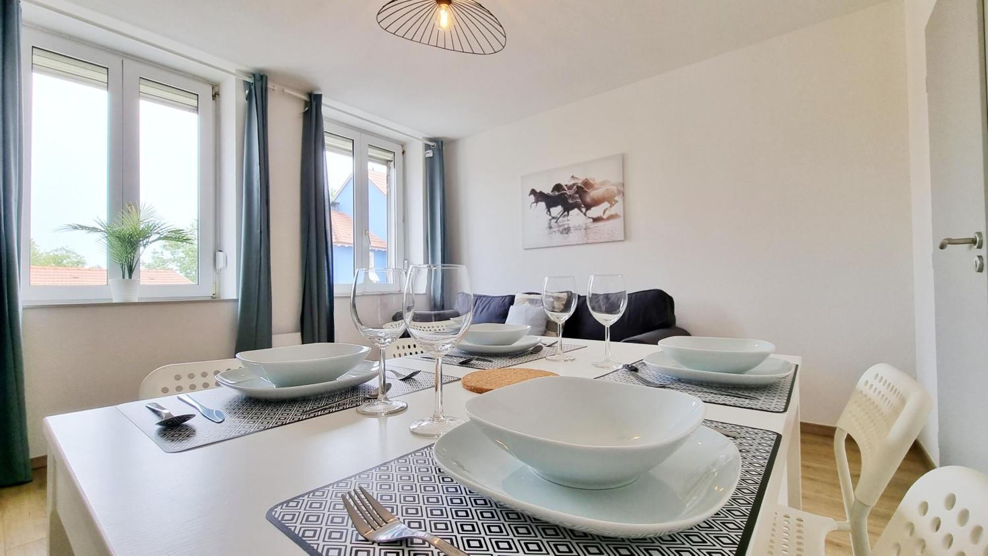Le Triplex - 5 Chambres - 10 Pers- Fibre - Relax Bnb Мюлуз Екстериор снимка